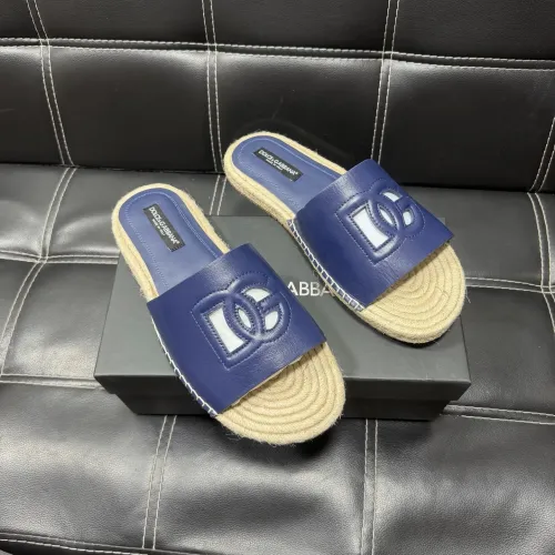 Cheap Dolce &amp; Gabbana D&amp;G Slippers For Men #1455518, $$60.00 USD On Dolce &amp; Gabbana D&amp;G Slippers