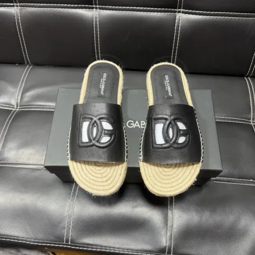 Replica Dolce & Gabbana D&G Slippers For Men #1455519 $60.00 USD for Wholesale