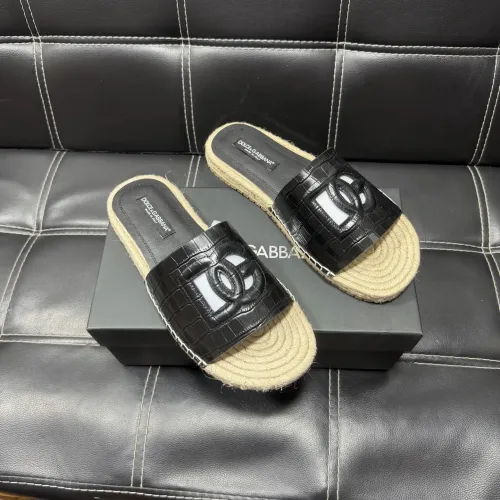 Cheap Dolce &amp; Gabbana D&amp;G Slippers For Men #1455520, $$60.00 USD On Dolce &amp; Gabbana D&amp;G Slippers