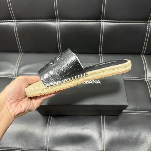 Replica Dolce & Gabbana D&G Slippers For Men #1455520 $60.00 USD for Wholesale