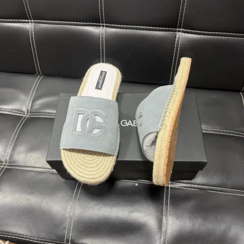 Replica Dolce & Gabbana D&G Slippers For Men #1455521 $60.00 USD for Wholesale