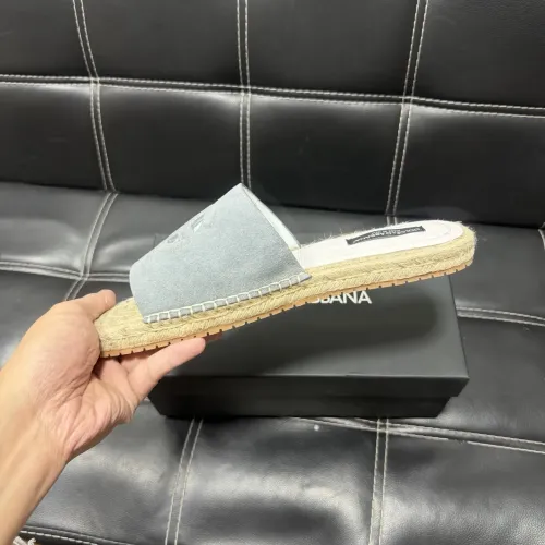 Replica Dolce & Gabbana D&G Slippers For Men #1455521 $60.00 USD for Wholesale
