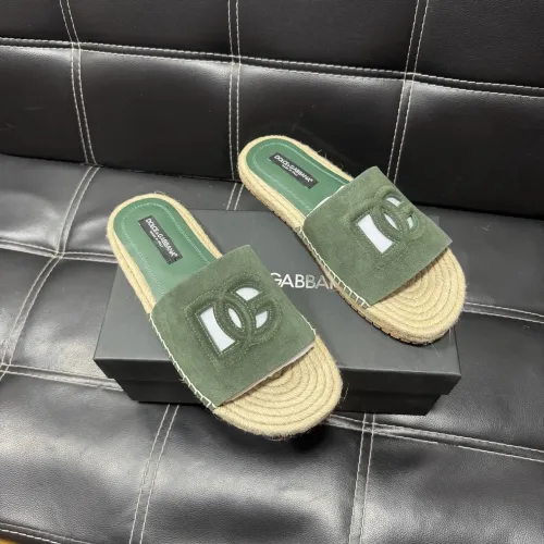 Cheap Dolce &amp; Gabbana D&amp;G Slippers For Men #1455524, $$60.00 USD On Dolce &amp; Gabbana D&amp;G Slippers