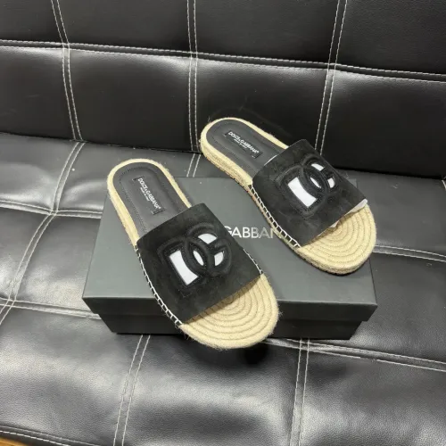 Cheap Dolce &amp; Gabbana D&amp;G Slippers For Men #1455525, $$60.00 USD On Dolce &amp; Gabbana D&amp;G Slippers