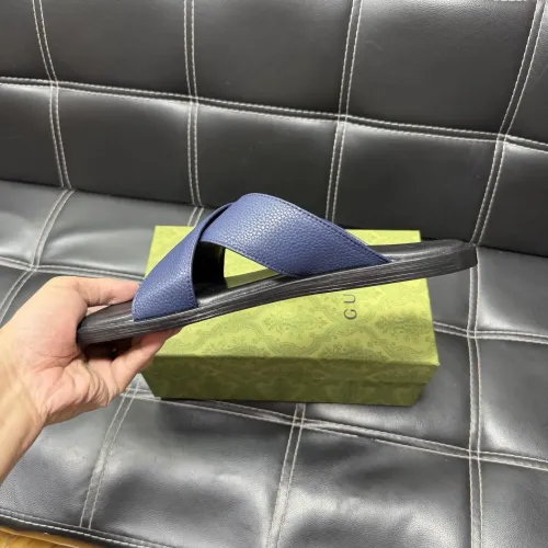 Replica Gucci Slippers For Men #1455536 $52.00 USD for Wholesale