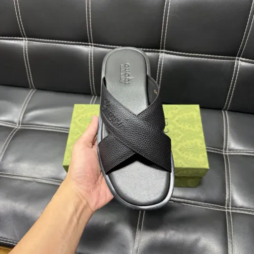 Replica Gucci Slippers For Men #1455537 $52.00 USD for Wholesale