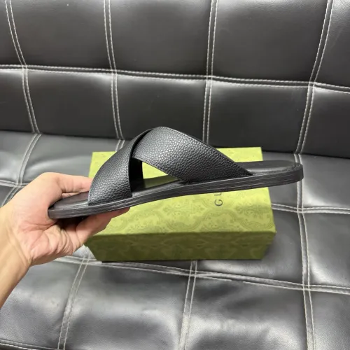 Replica Gucci Slippers For Men #1455537 $52.00 USD for Wholesale