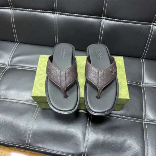 Replica Gucci Slippers For Men #1455538 $52.00 USD for Wholesale