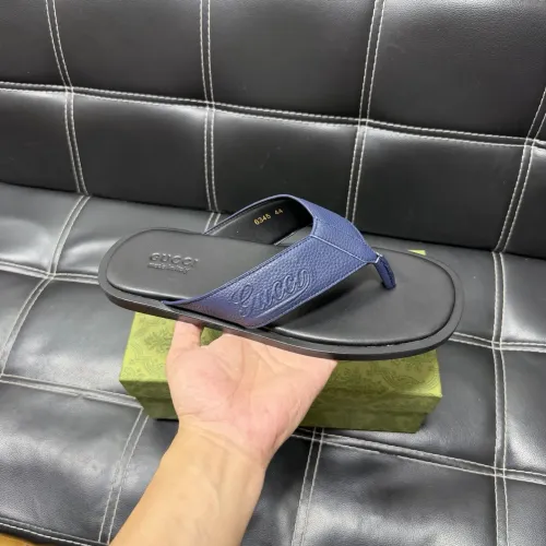Replica Gucci Slippers For Men #1455539 $52.00 USD for Wholesale