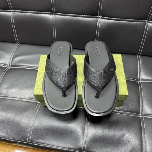 Replica Gucci Slippers For Men #1455540 $52.00 USD for Wholesale