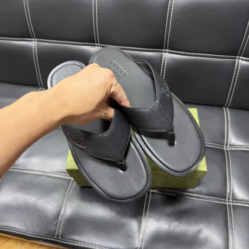 Replica Gucci Slippers For Men #1455540 $52.00 USD for Wholesale