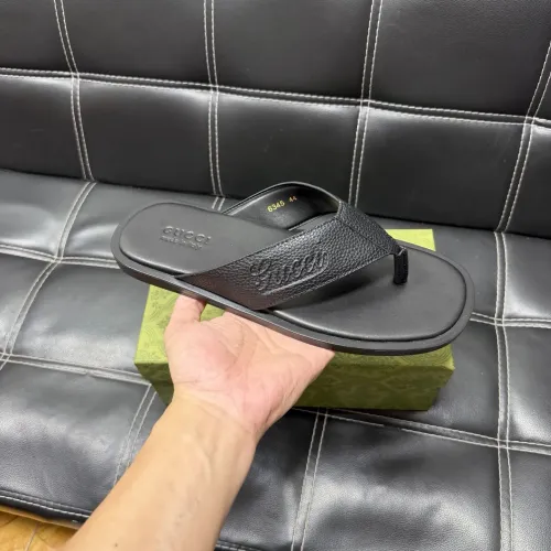 Replica Gucci Slippers For Men #1455540 $52.00 USD for Wholesale