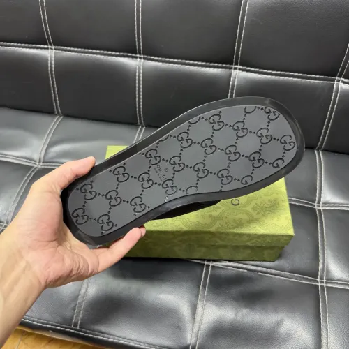 Replica Gucci Slippers For Men #1455540 $52.00 USD for Wholesale