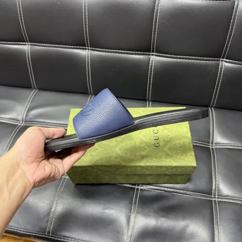 Replica Gucci Slippers For Men #1455541 $52.00 USD for Wholesale