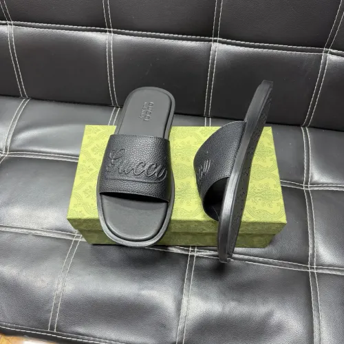 Replica Gucci Slippers For Men #1455543 $52.00 USD for Wholesale