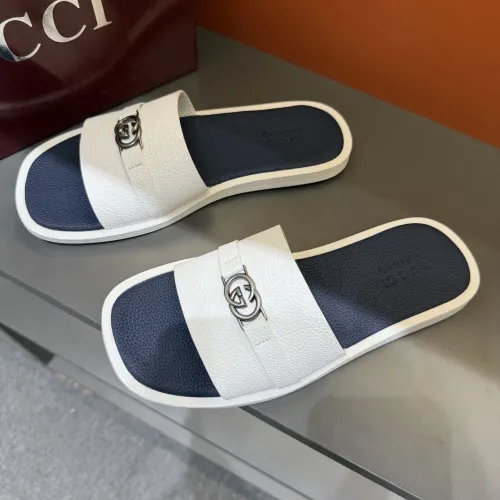 Replica Gucci Slippers For Men #1455544 $60.00 USD for Wholesale