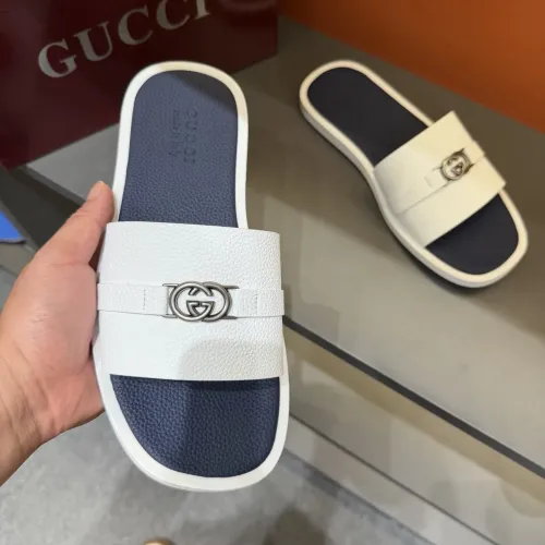 Replica Gucci Slippers For Men #1455544 $60.00 USD for Wholesale