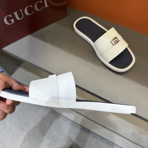 Replica Gucci Slippers For Men #1455544 $60.00 USD for Wholesale