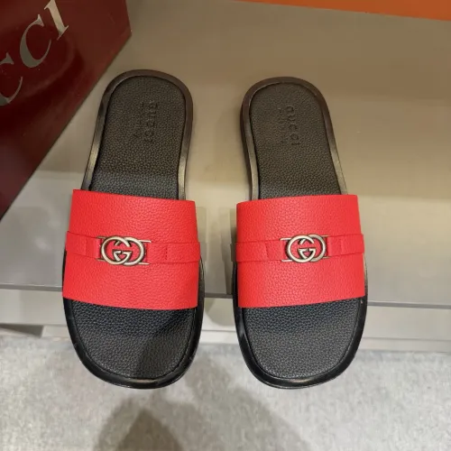 Replica Gucci Slippers For Men #1455545 $60.00 USD for Wholesale
