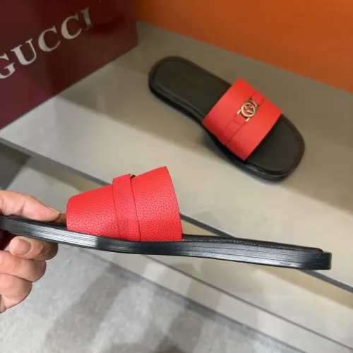Replica Gucci Slippers For Men #1455545 $60.00 USD for Wholesale