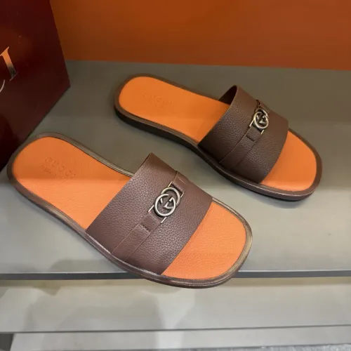 Replica Gucci Slippers For Men #1455546 $60.00 USD for Wholesale