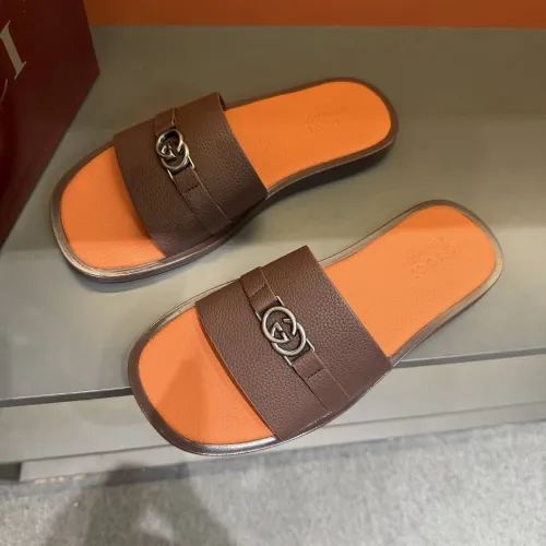 Replica Gucci Slippers For Men #1455546 $60.00 USD for Wholesale