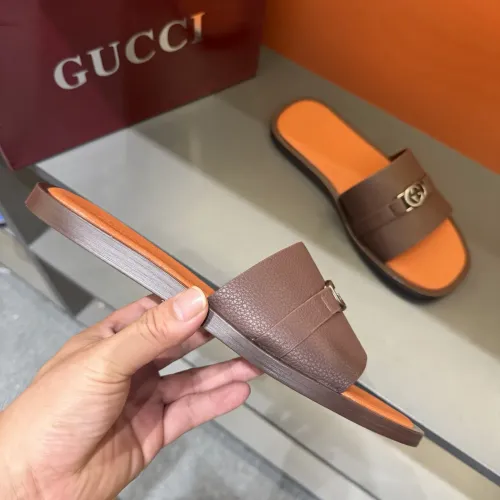 Replica Gucci Slippers For Men #1455546 $60.00 USD for Wholesale
