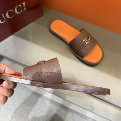 Replica Gucci Slippers For Men #1455546 $60.00 USD for Wholesale