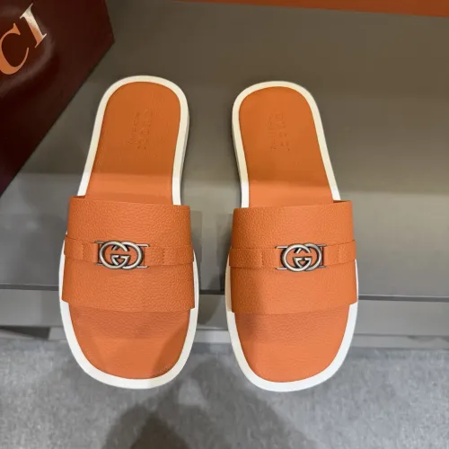 Replica Gucci Slippers For Men #1455547 $60.00 USD for Wholesale