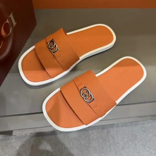 Replica Gucci Slippers For Men #1455547 $60.00 USD for Wholesale
