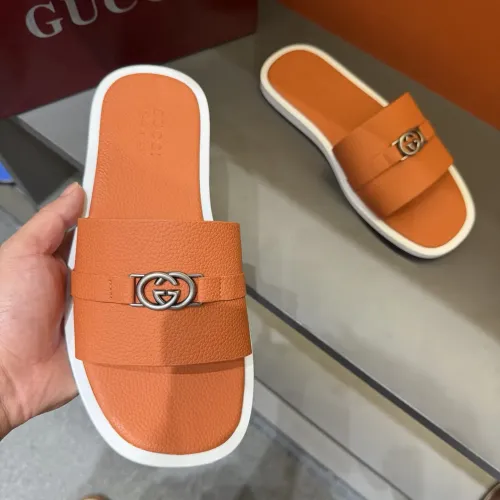 Replica Gucci Slippers For Men #1455547 $60.00 USD for Wholesale