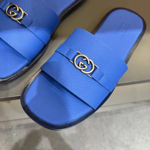 Replica Gucci Slippers For Men #1455548 $60.00 USD for Wholesale