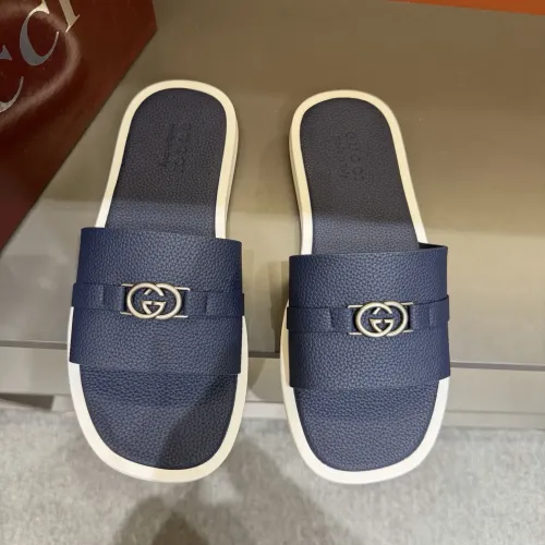 Replica Gucci Slippers For Men #1455549 $60.00 USD for Wholesale