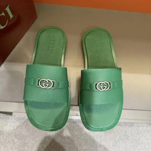 Replica Gucci Slippers For Men #1455550 $60.00 USD for Wholesale