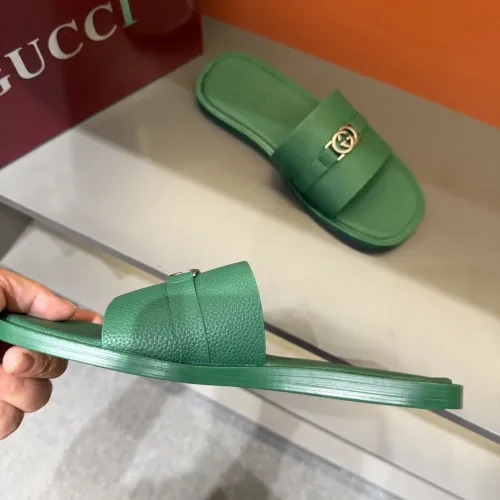 Replica Gucci Slippers For Men #1455550 $60.00 USD for Wholesale
