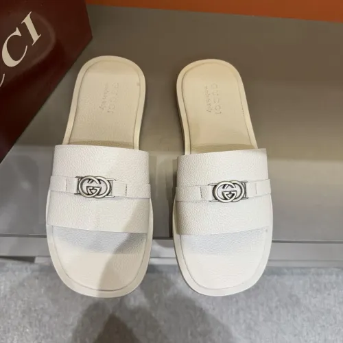 Replica Gucci Slippers For Men #1455551 $60.00 USD for Wholesale