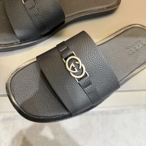 Replica Gucci Slippers For Men #1455552 $60.00 USD for Wholesale