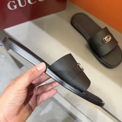 Replica Gucci Slippers For Men #1455552 $60.00 USD for Wholesale