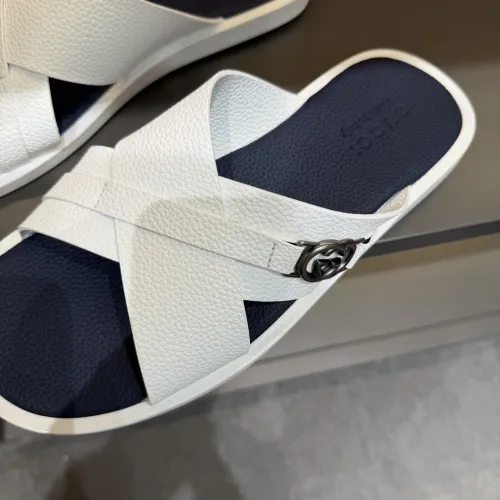 Replica Gucci Slippers For Men #1455553 $60.00 USD for Wholesale