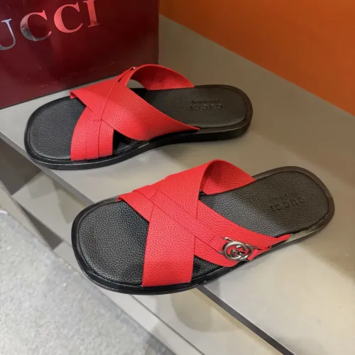 Cheap Gucci Slippers For Men #1455554, $$60.00 USD On Gucci Slippers