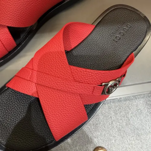 Replica Gucci Slippers For Men #1455554 $60.00 USD for Wholesale