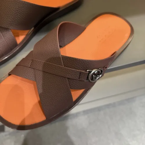 Replica Gucci Slippers For Men #1455555 $60.00 USD for Wholesale