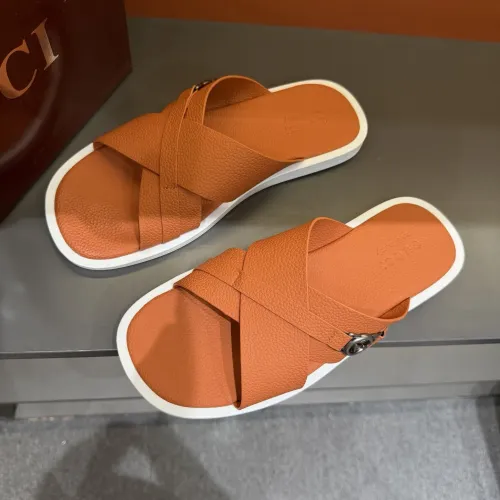 Replica Gucci Slippers For Men #1455556 $60.00 USD for Wholesale