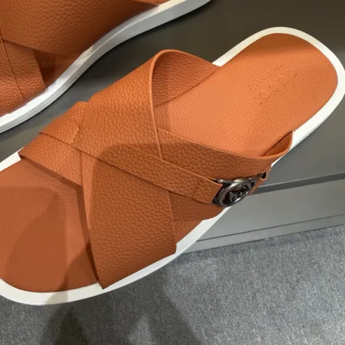 Replica Gucci Slippers For Men #1455556 $60.00 USD for Wholesale