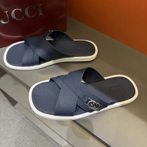Cheap Gucci Slippers For Men #1455557, $$60.00 USD On Gucci Slippers