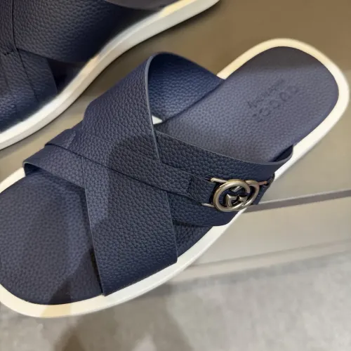Replica Gucci Slippers For Men #1455557 $60.00 USD for Wholesale