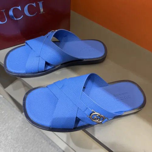 Cheap Gucci Slippers For Men #1455558, $$60.00 USD On Gucci Slippers