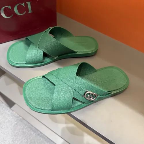 Cheap Gucci Slippers For Men #1455559, $$60.00 USD On Gucci Slippers