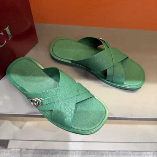 Replica Gucci Slippers For Men #1455559 $60.00 USD for Wholesale