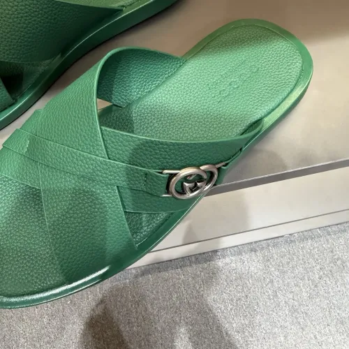 Replica Gucci Slippers For Men #1455559 $60.00 USD for Wholesale